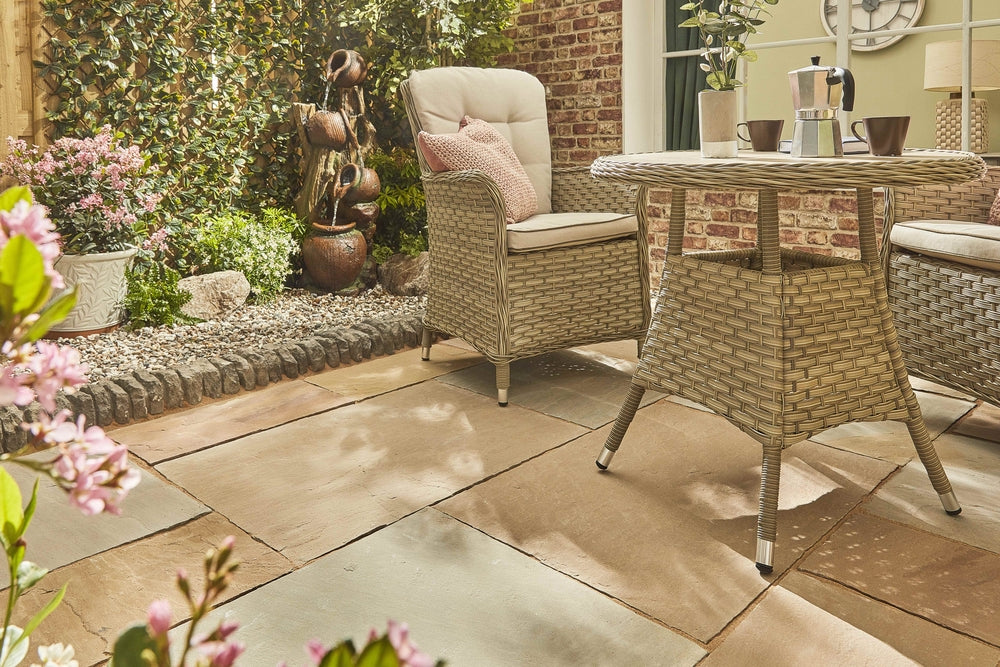 Natural Stone Paving 600x600mm Dakota Pallet Qty : 42 (15.12m2)