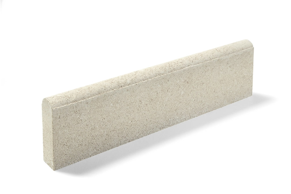 Round Top Edging 600 x 150mm Grey Pallet Qty : 48 – Stone and Garden Direct